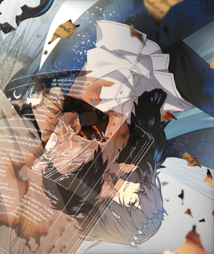 oberon (fate and 1 more) drawn by kabutomushi_s
