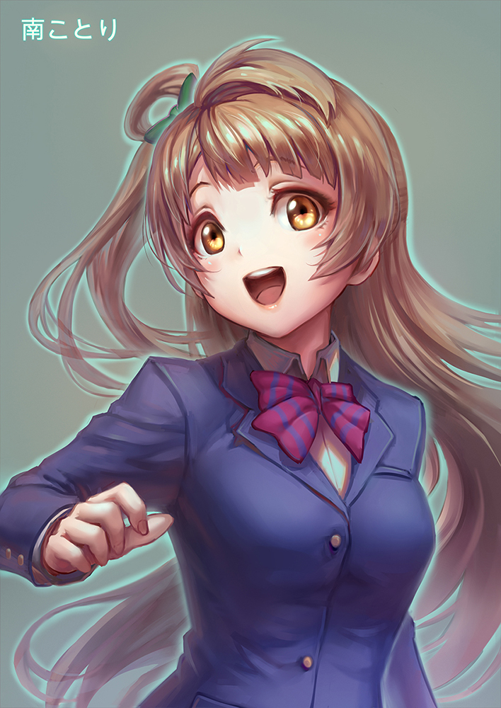 minami kotori (love live! and 1 more) drawn by haoni