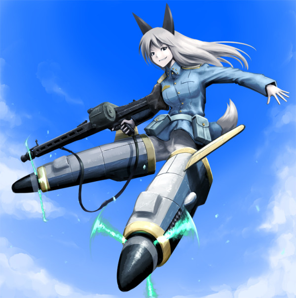 eila ilmatar juutilainen (world witches series and 1 more) drawn by hetza_(hellshock)