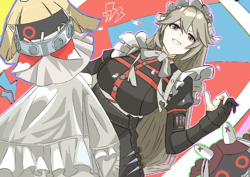 alexandrina sebastiane, drusilla, and anastella (zenless zone zero) drawn by metamongekijyou
