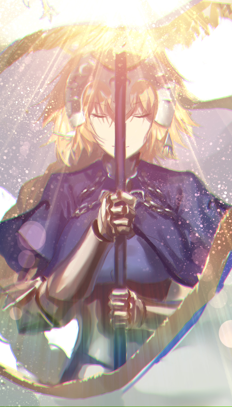 jeanne d'arc (fate and 2 more) drawn by zonotaida