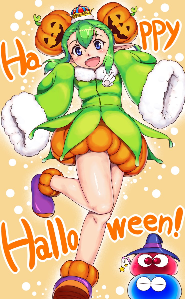 puyo and lidelle (puyopuyo and 2 more) drawn by orizen