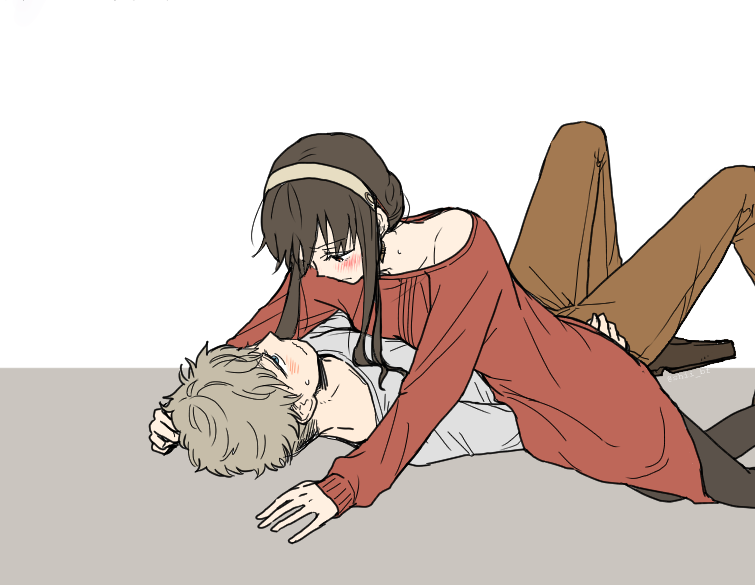 yor briar and twilight (spy x family) drawn by shii_bf