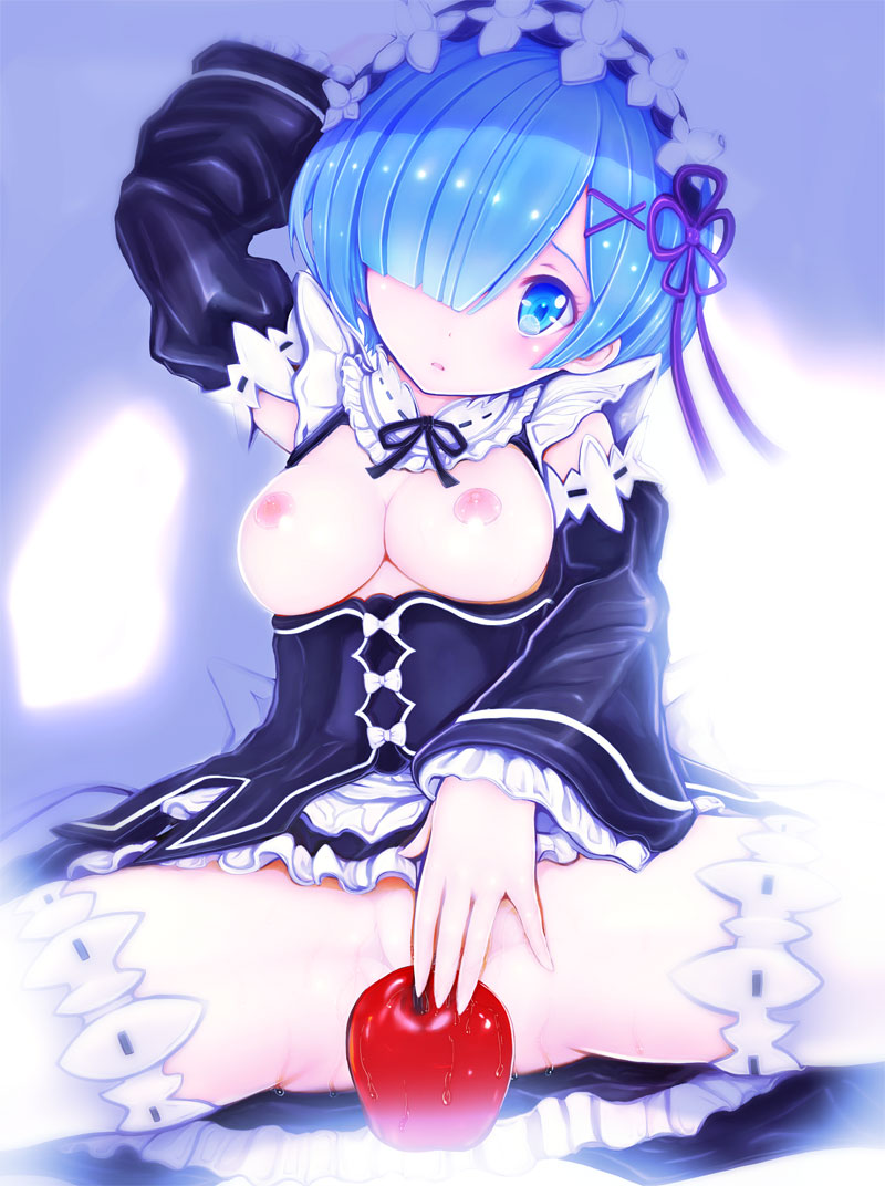 rem (re:zero kara hajimeru isekai seikatsu) drawn by teruru