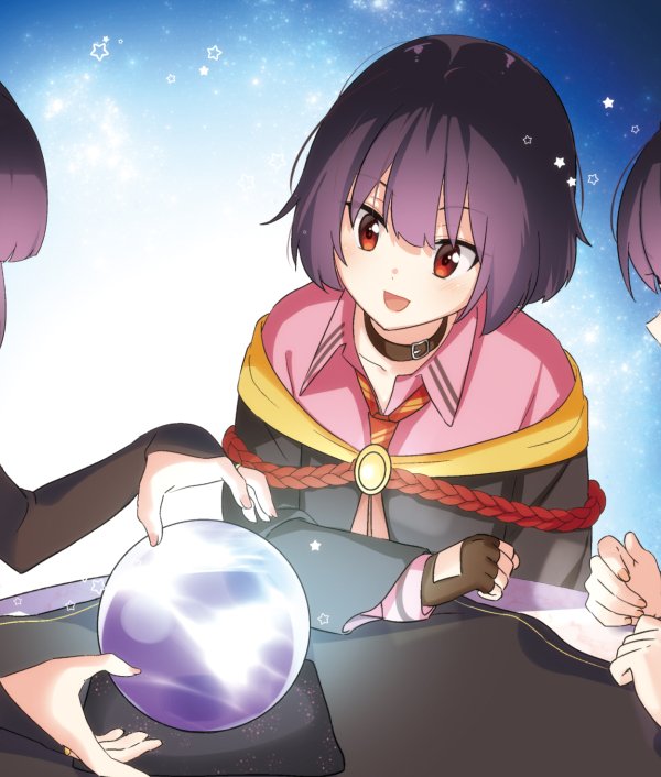 megumin (kono subarashii sekai ni shukufuku wo!) drawn by taromarun