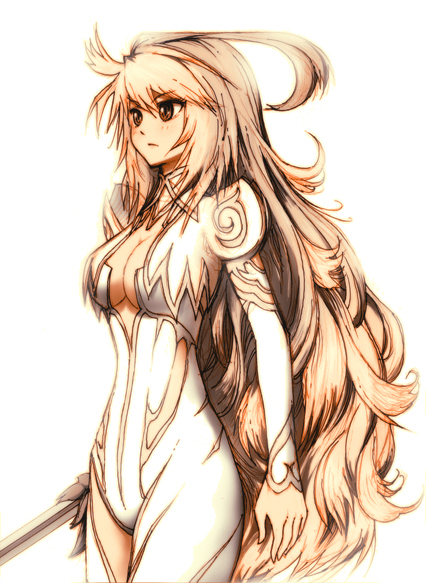 milla maxwell (tales of and 1 more) drawn by pikorasu