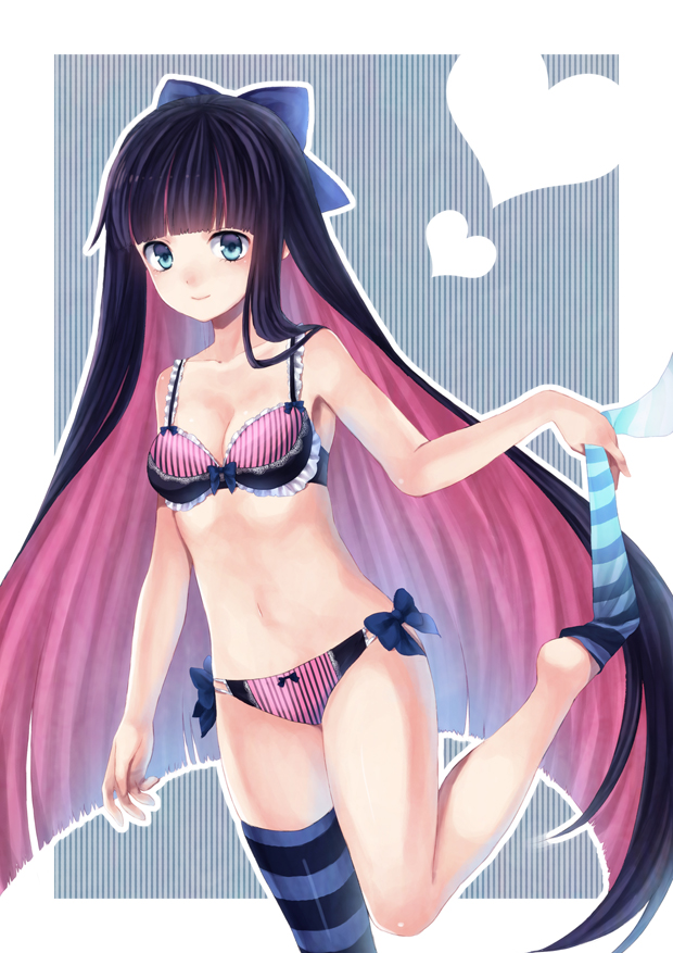 stocking (panty & stocking with garterbelt) drawn by midorikawa_you