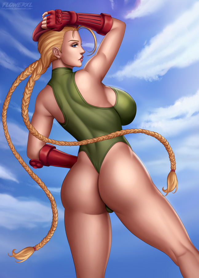 cammy white (street fighter and 3 more) drawn by flowerxl