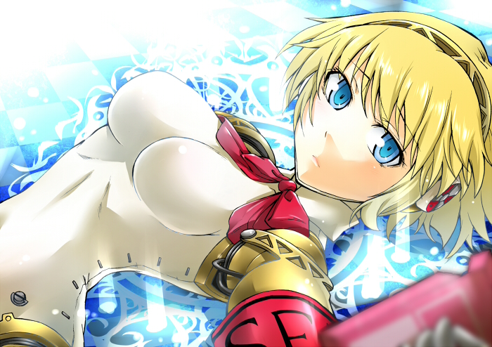 aigis (persona and 1 more) drawn by segami_daisuke