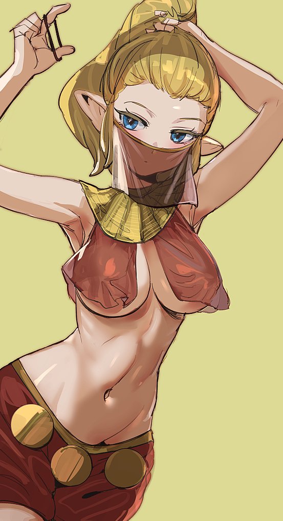 princess zelda (the legend of zelda and 1 more) drawn by bow_(bhp)