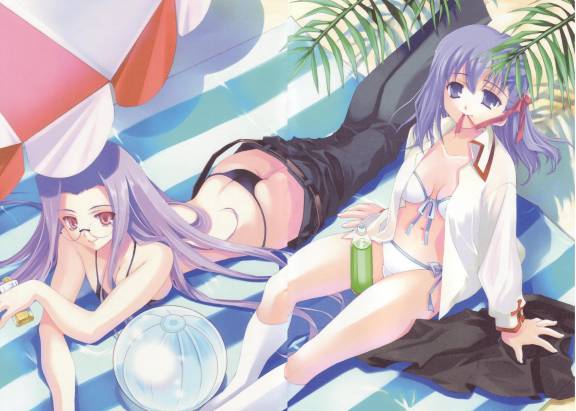 matou sakura and medusa (fate and 1 more)