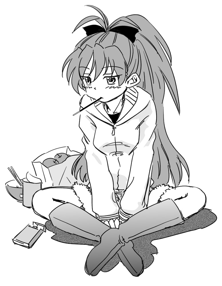 sakura kyoko (mahou shoujo madoka magica) drawn by sashio_sae_(omutsu_sniper)