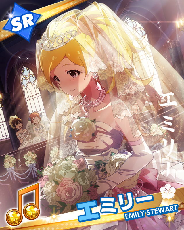 satake minako, emily stewart, and julia (idolmaster and 1 more)