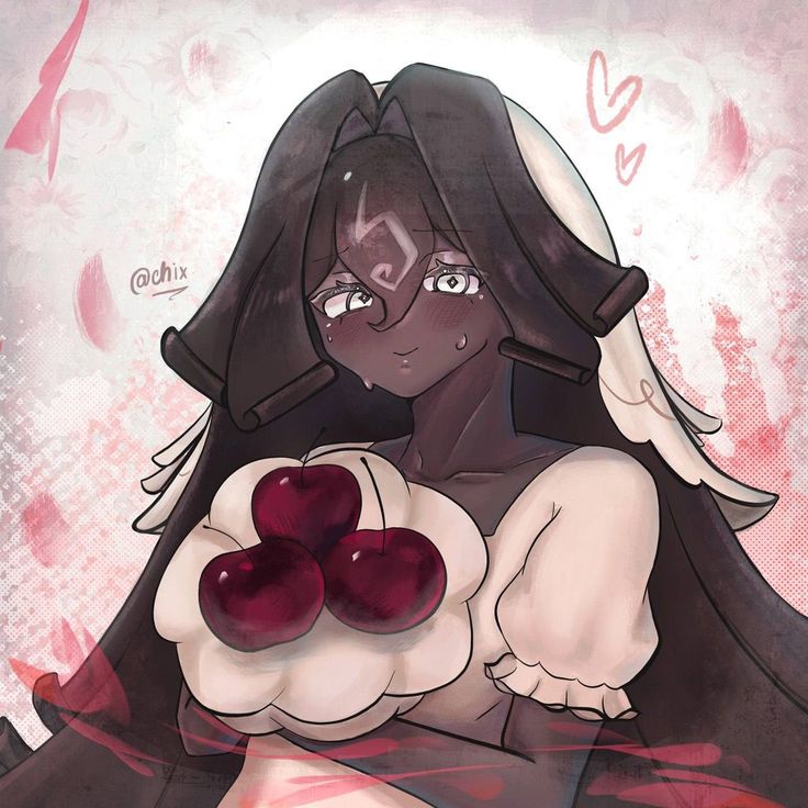 black forest cookie (cookie run and 1 more)