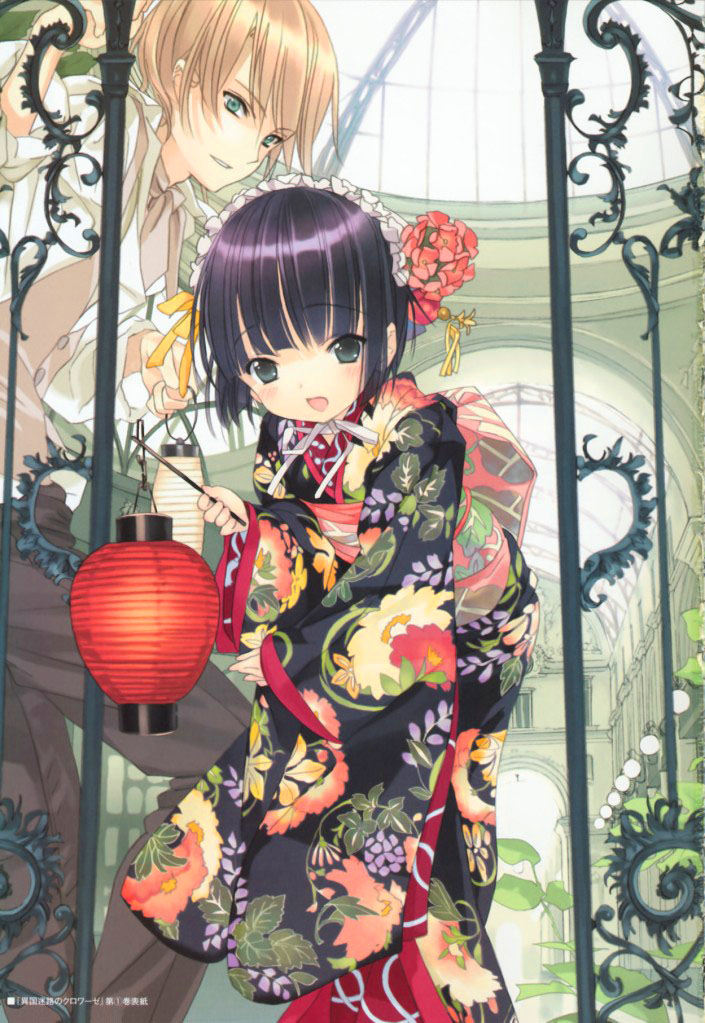yune and claude claudel (ikoku meiro no croisee) drawn by takeda_hinata