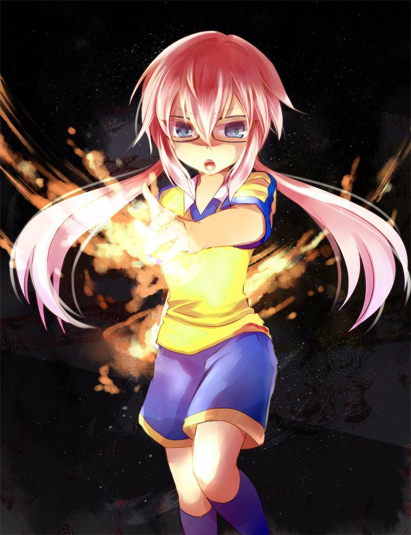 kirino ranmaru (inazuma eleven and 2 more) drawn by moegi_(honey_122)