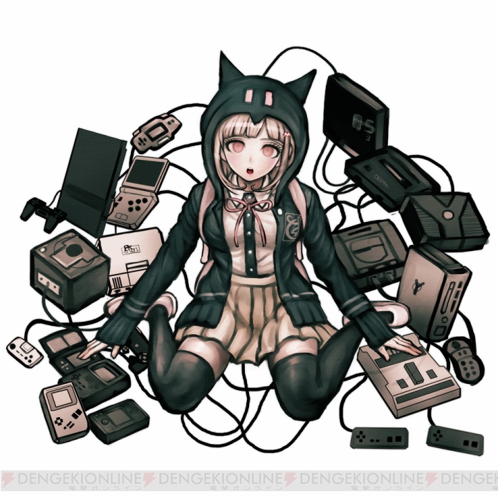 nanami chiaki (danganronpa and 2 more) drawn by komatsuzaki_rui