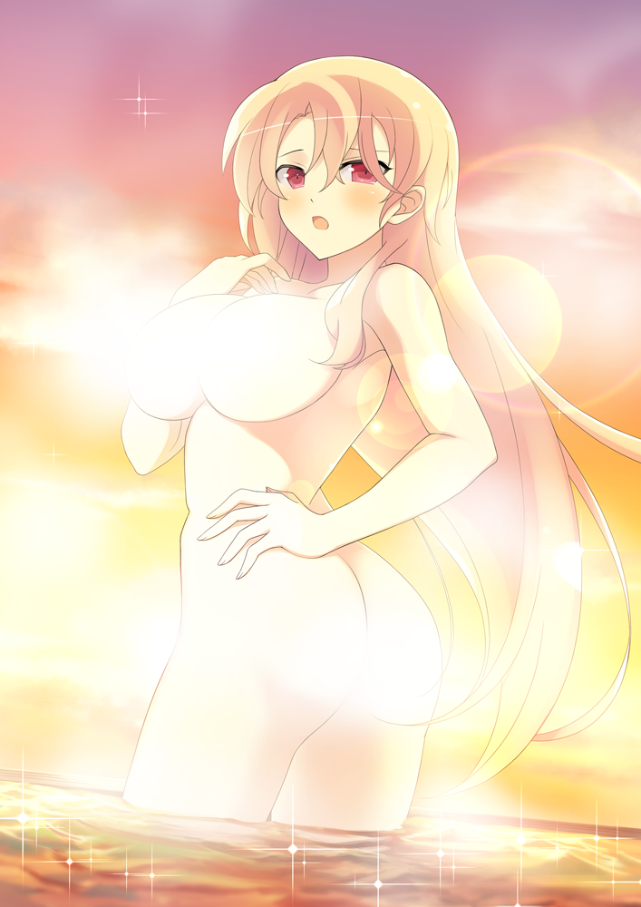 souji (senran kagura and 1 more) drawn by yaegashi_nan