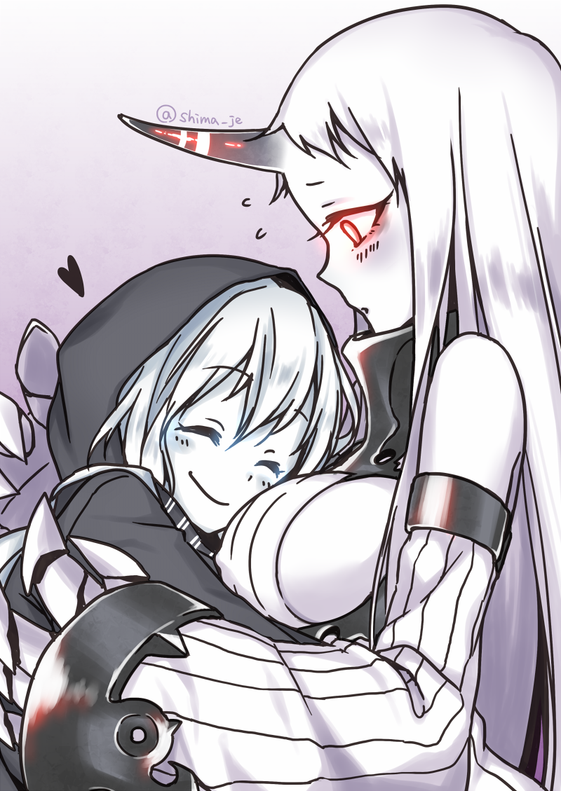 seaport princess and re-class battleship (kantai collection) drawn by masuishi_kinoto
