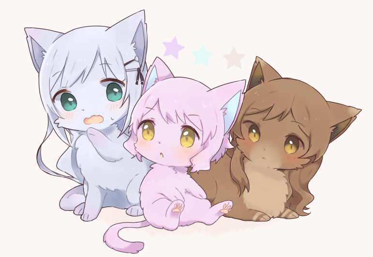 kitazawa shiho, makabe mizuki, and shiraishi tsumugi (idolmaster and 2 more) drawn by nako_(user_wnnm5534)