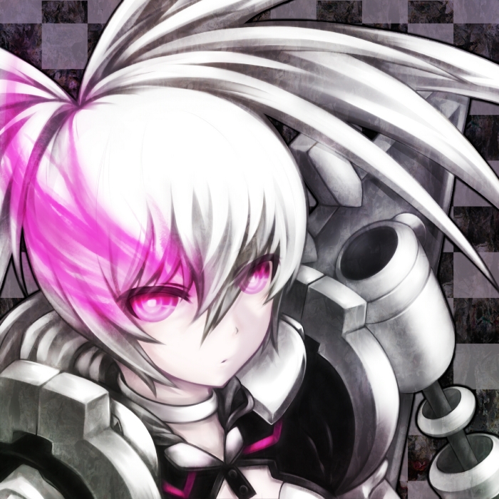 white rock shooter (black rock shooter) drawn by cofi_(eternal)