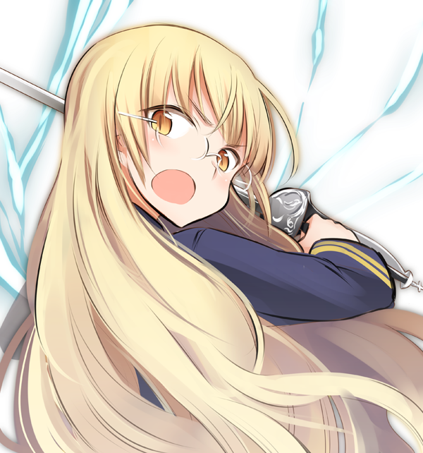 perrine h. clostermann (world witches series and 1 more) drawn by tsuchii_(ramakifrau)