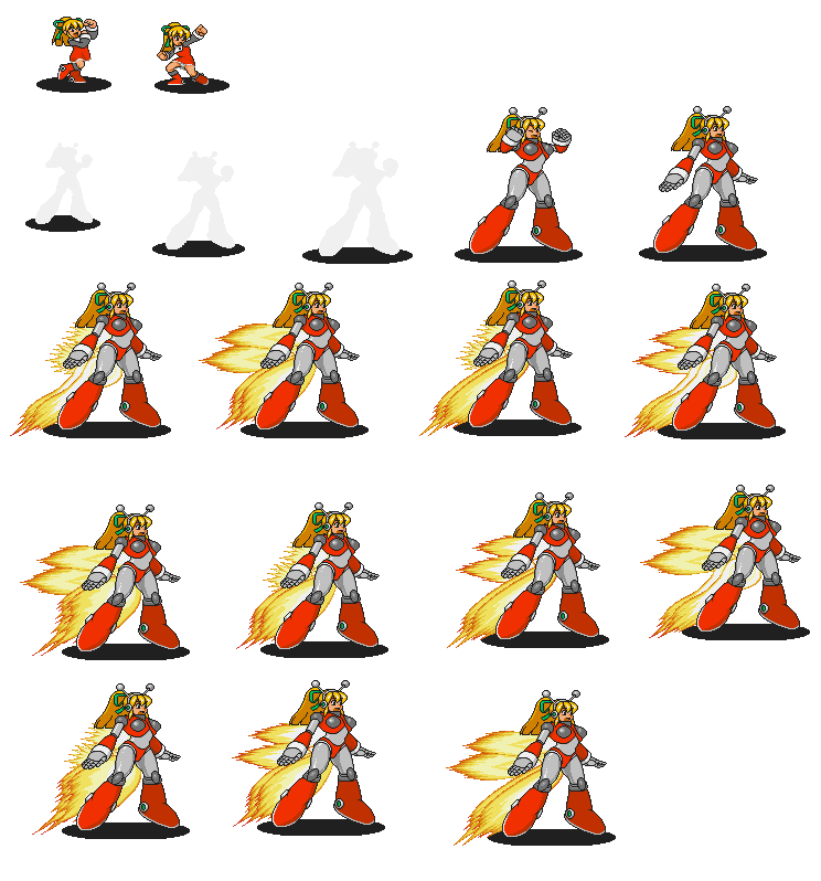 roll and hyper roll (mega man and 1 more)