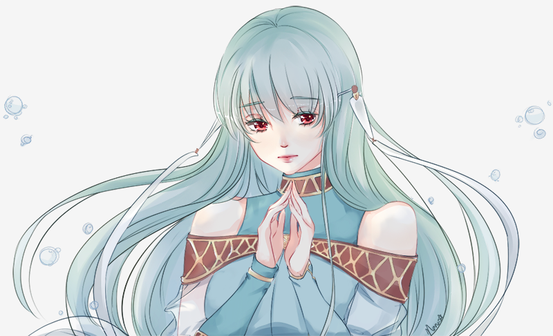 ninian (fire emblem and 1 more) drawn by nana_(mizukas)
