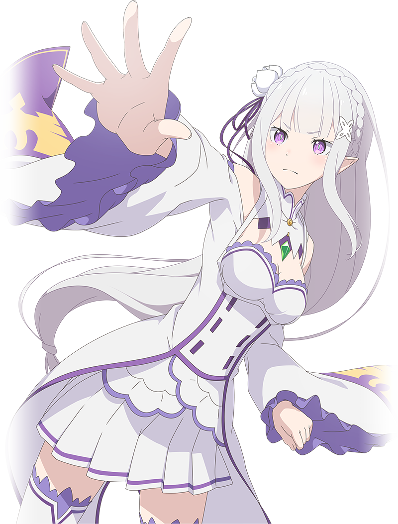 emilia (re:zero kara hajimeru isekai seikatsu and 1 more)