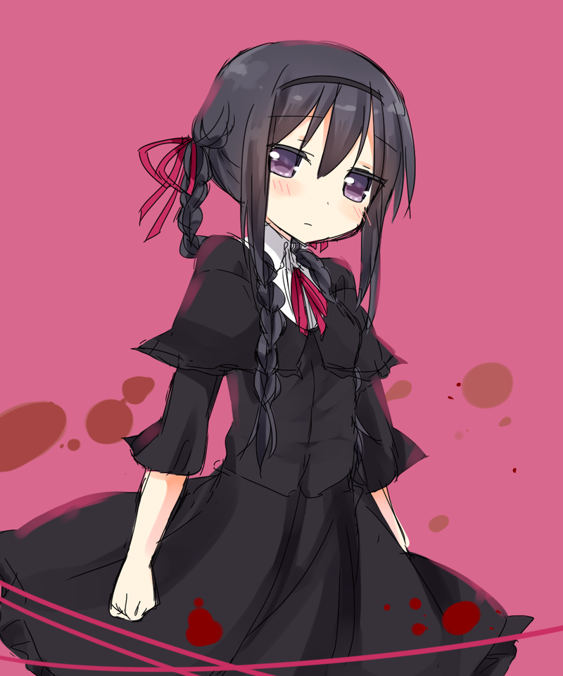 akemi homura (mahou shoujo madoka magica and 1 more) drawn by tatsuyoshi_(zawahomura)