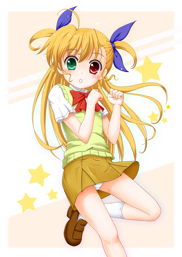 vivio (lyrical nanoha and 1 more) drawn by flipper