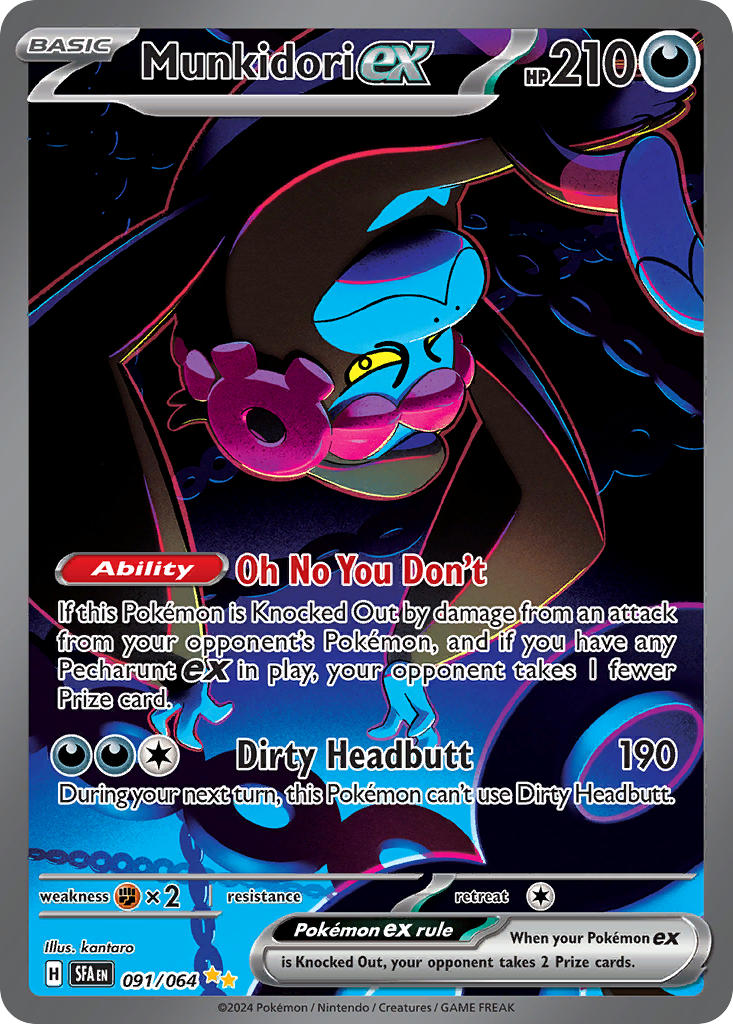 munkidori (pokemon and 1 more) drawn by akikan_(kantaro)