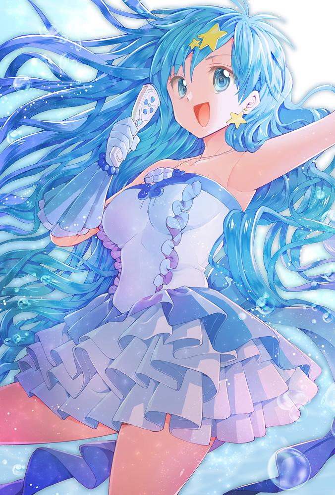 houshou hanon (mermaid melody pichi pichi pitch) drawn by hatsuga_(oyayubi_itai2)