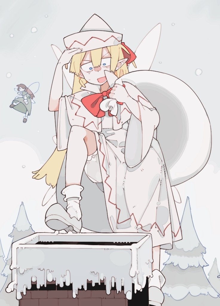 lily white (touhou and 1 more) drawn by bolos