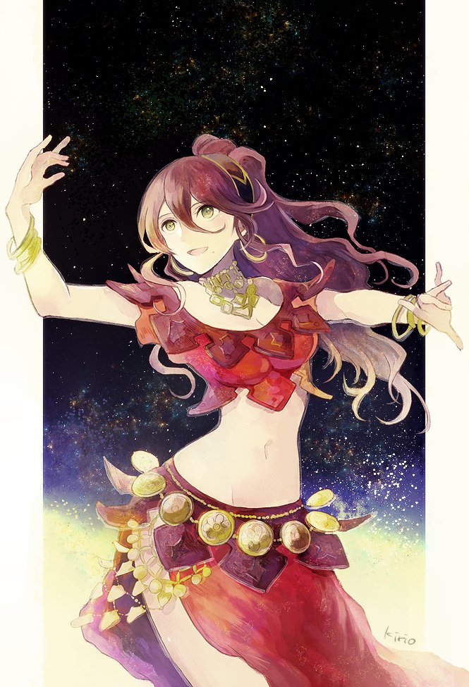 primrose azelhart (octopath traveler and 1 more) drawn by okii