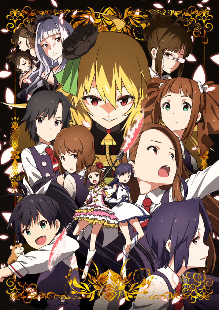 hoshii miki, kisaragi chihaya, amami haruka, kikuchi makoto, shijou takane, and 9 more (idolmaster and 1 more) drawn by errant