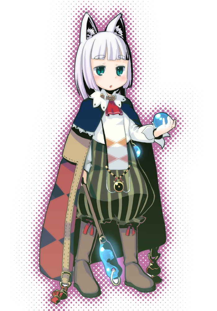 mage and ikurakun (7th dragon) drawn by muku_(muku-coffee)