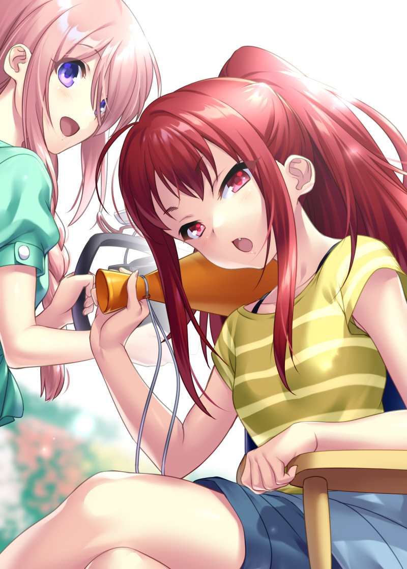narukami sora and jinguuji hikari (kamisama ni natta hi) drawn by zen_(kamuro)