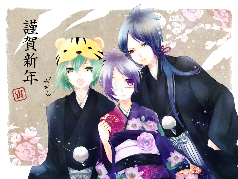chrome dokuro, rokudou mukuro, and fran (katekyo hitman reborn!) drawn by yuukichi