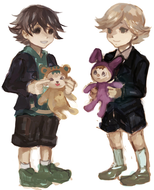 barnaby brooks jr. and kaburagi t. kotetsu (tiger & bunny) drawn by ac556