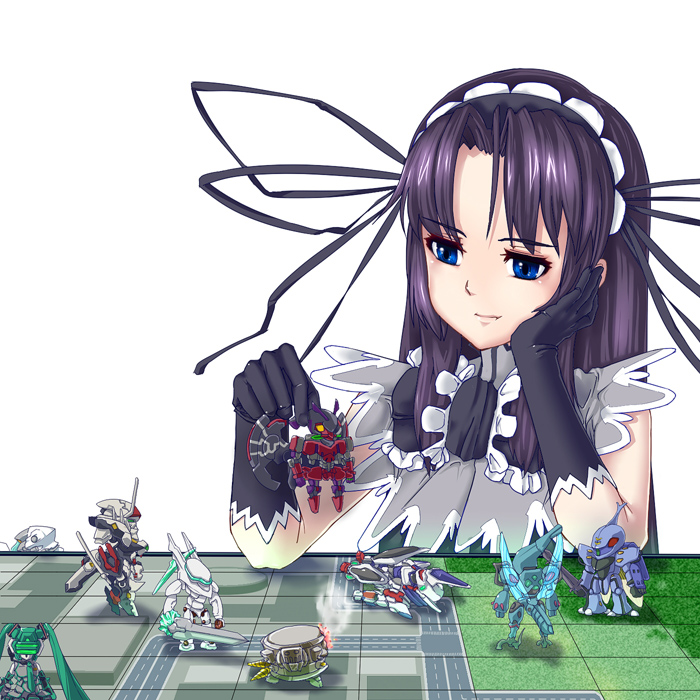 hatsune miku, dunbine, fei-yen, etheldreda, linebarrel, and 5 more (vocaloid and 8 more) drawn by doctor_east