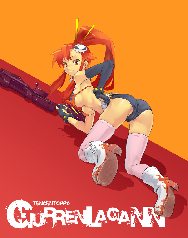 yoko littner (tengen toppa gurren lagann) drawn by redjuice