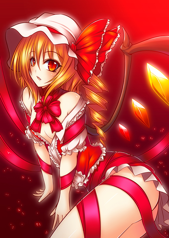 flandre scarlet (touhou) drawn by suzuneko_(yume_no_kyoukai)