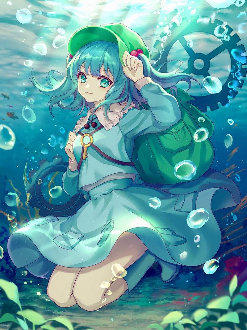 kawashiro nitori (touhou) drawn by mirror_(xilu4)