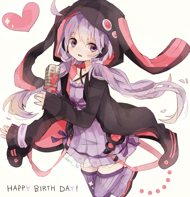 yuzuki yukari (vocaloid and 1 more) drawn by mochisiku