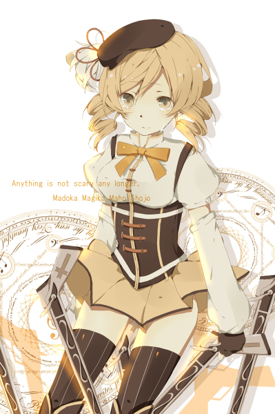tomoe mami (mahou shoujo madoka magica) drawn by naniiro