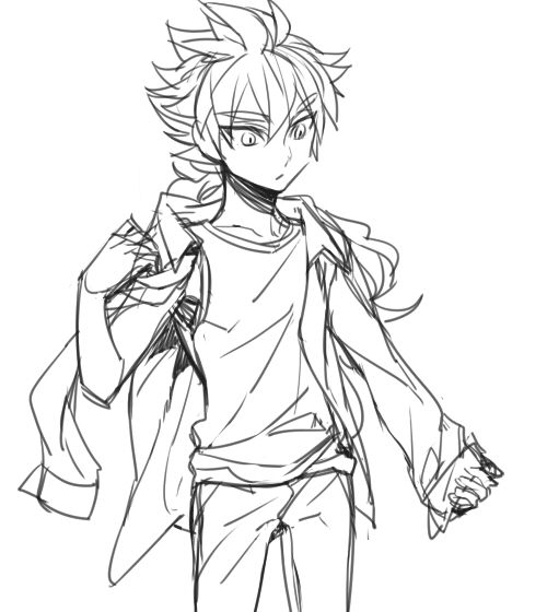 hakuryuu (inazuma eleven and 1 more) drawn by jaenbba