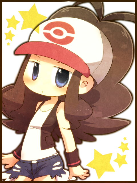 hilda (pokemon and 1 more) drawn by kabuyou