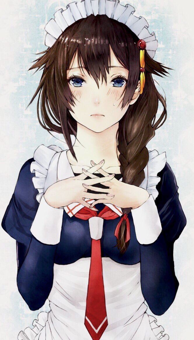 shigure and shigure kai ni (kantai collection) drawn by magai_akashi