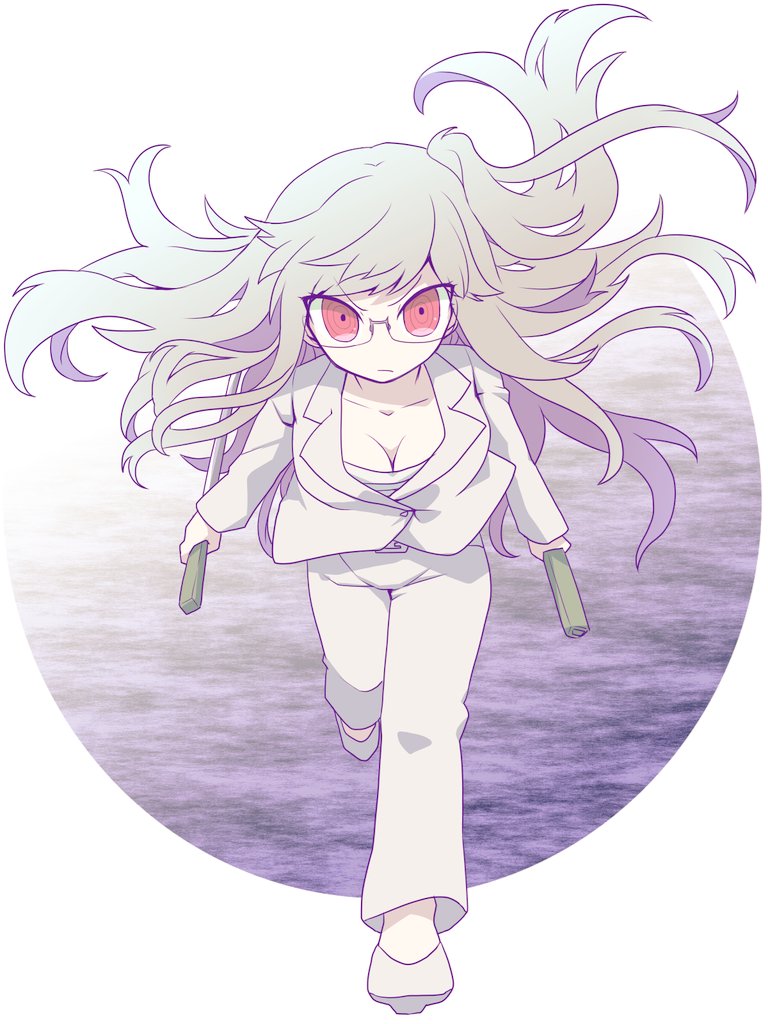 pekoyama peko (danganronpa and 2 more) drawn by zi_huahuo